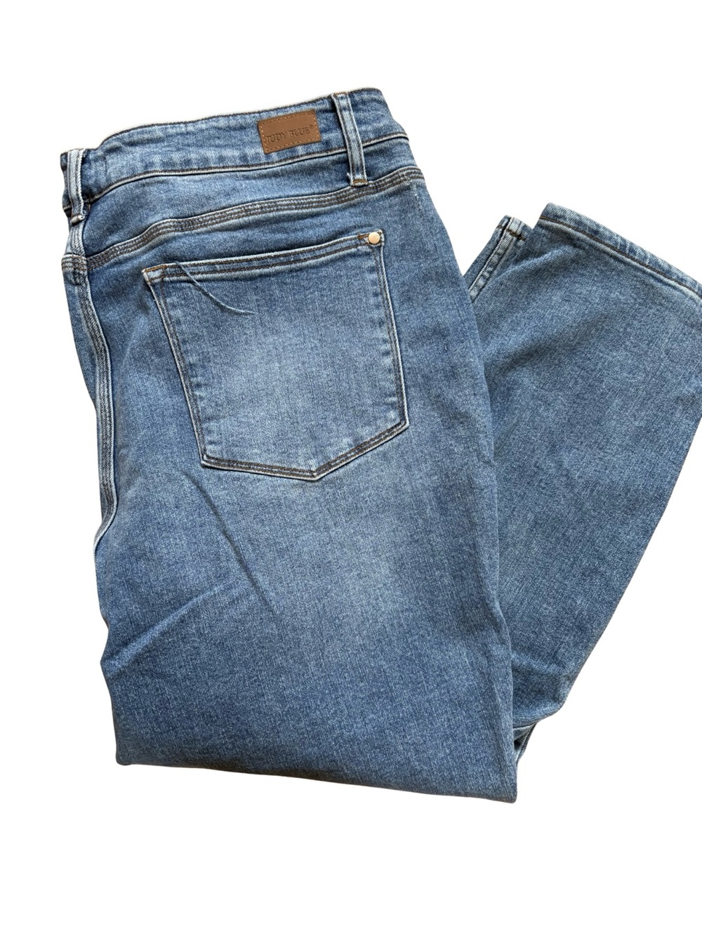 Judy Blue Relaxed Fit Jeans 22W Plus Size Medium Wash Stretch - Picture 5 of 5